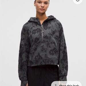 NWT Scuba Oversized Half-Zip Hoodie